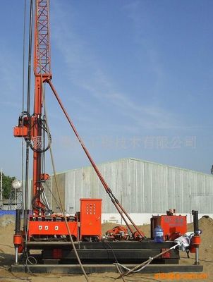 Crawler Drilling Skid Mounted Drilling Rig Jet Grouting Skid Mounted For Geological Drill XP - 30B