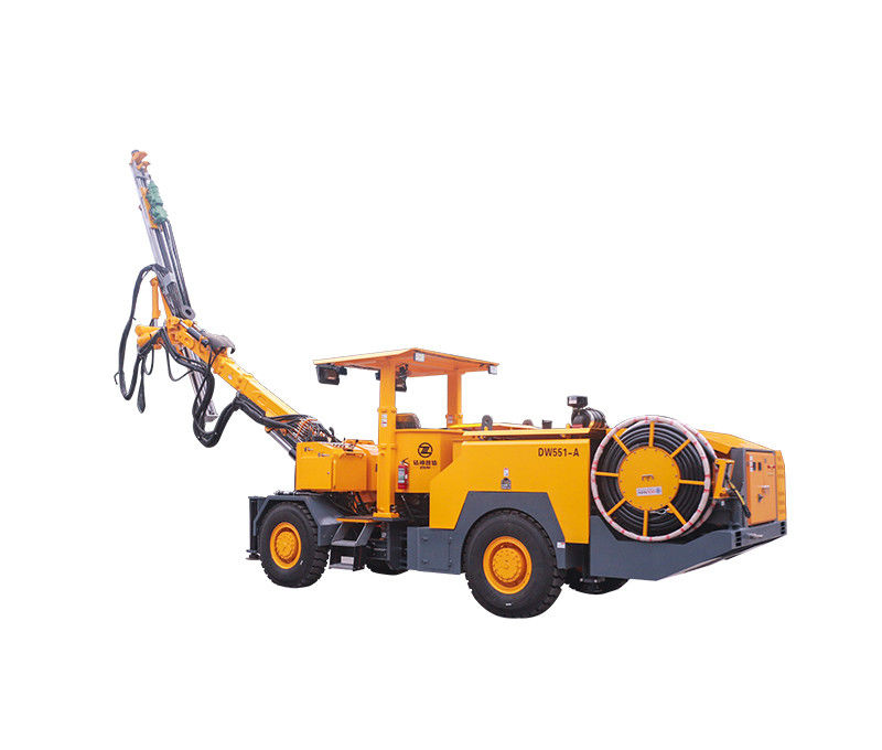 Kekuatan Yellow Tunnel Rock Bolts Jumbo Drilling Machine untuk penguatan terowongan yang disesuaikan