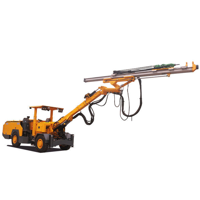 10 * 7.5m Anchor Rod Section Yellow Jumbo Drilling Machine dengan desain yang disesuaikan