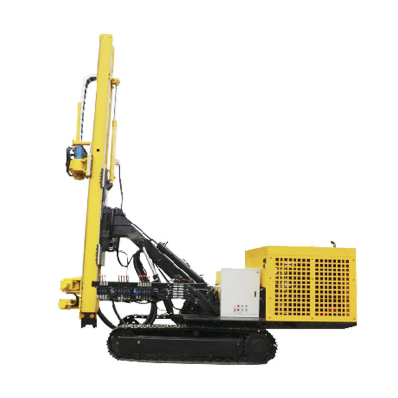 Pengeboran Anchor Rock Rig Crawler Jenis Pengeboran Rig Digunakan untuk Yayasan Pit