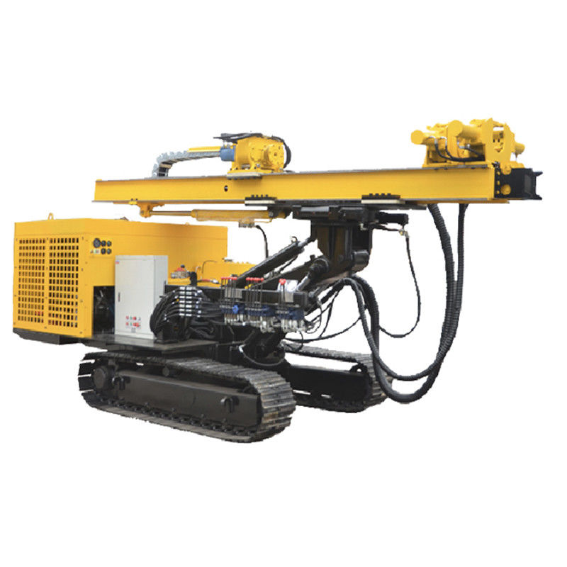 Pengeboran Anchor Rock Rig Crawler Jenis Pengeboran Rig Digunakan untuk Yayasan Pit