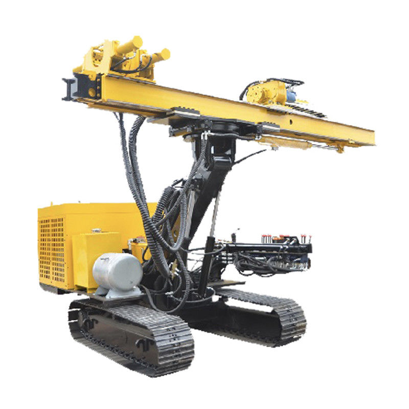 Pengeboran Anchor Rock Rig Crawler Jenis Pengeboran Rig Digunakan untuk Yayasan Pit