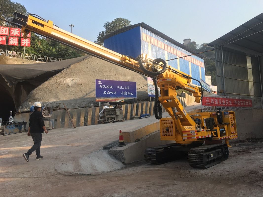 Rockbolt Anchor Drilling Rig Anchoring Rig Full Hydraulic Untuk Konservasi Air Terowongan Listrik