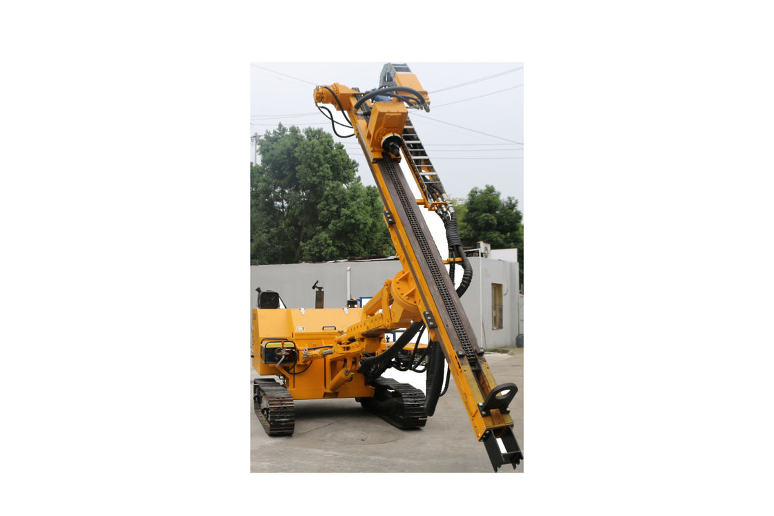 Teknologi Pertambangan Jenis Crawler Multifunctional Rock Drill Rig Untuk Penggalian Tunnel Konstruksi